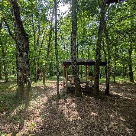 Campsite Cabane Yourte Mongauzy
